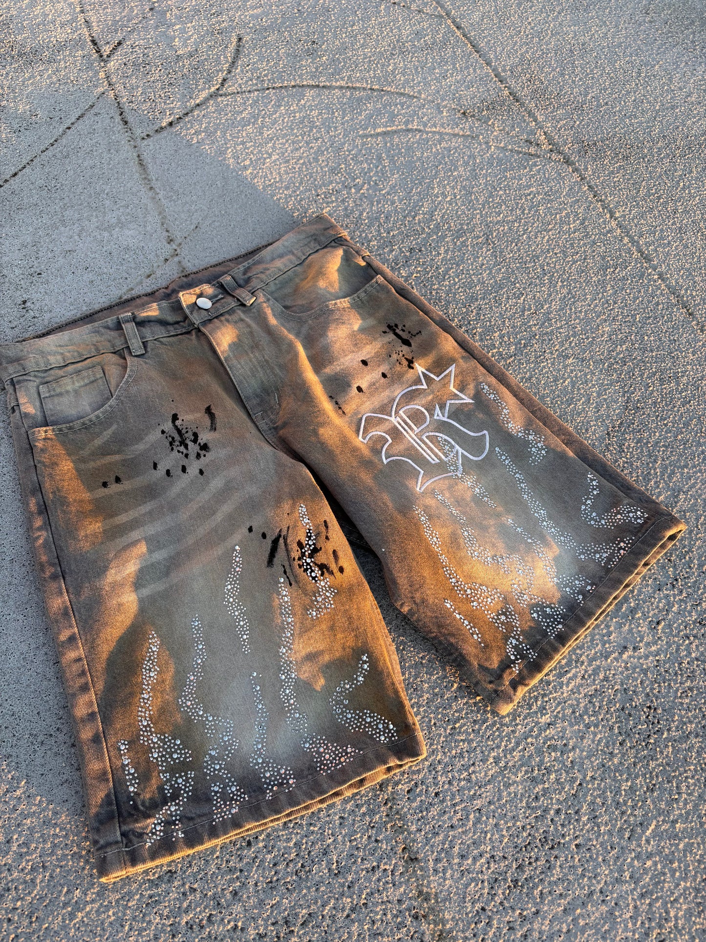 “Bless Those Who Hate You'' Shorts