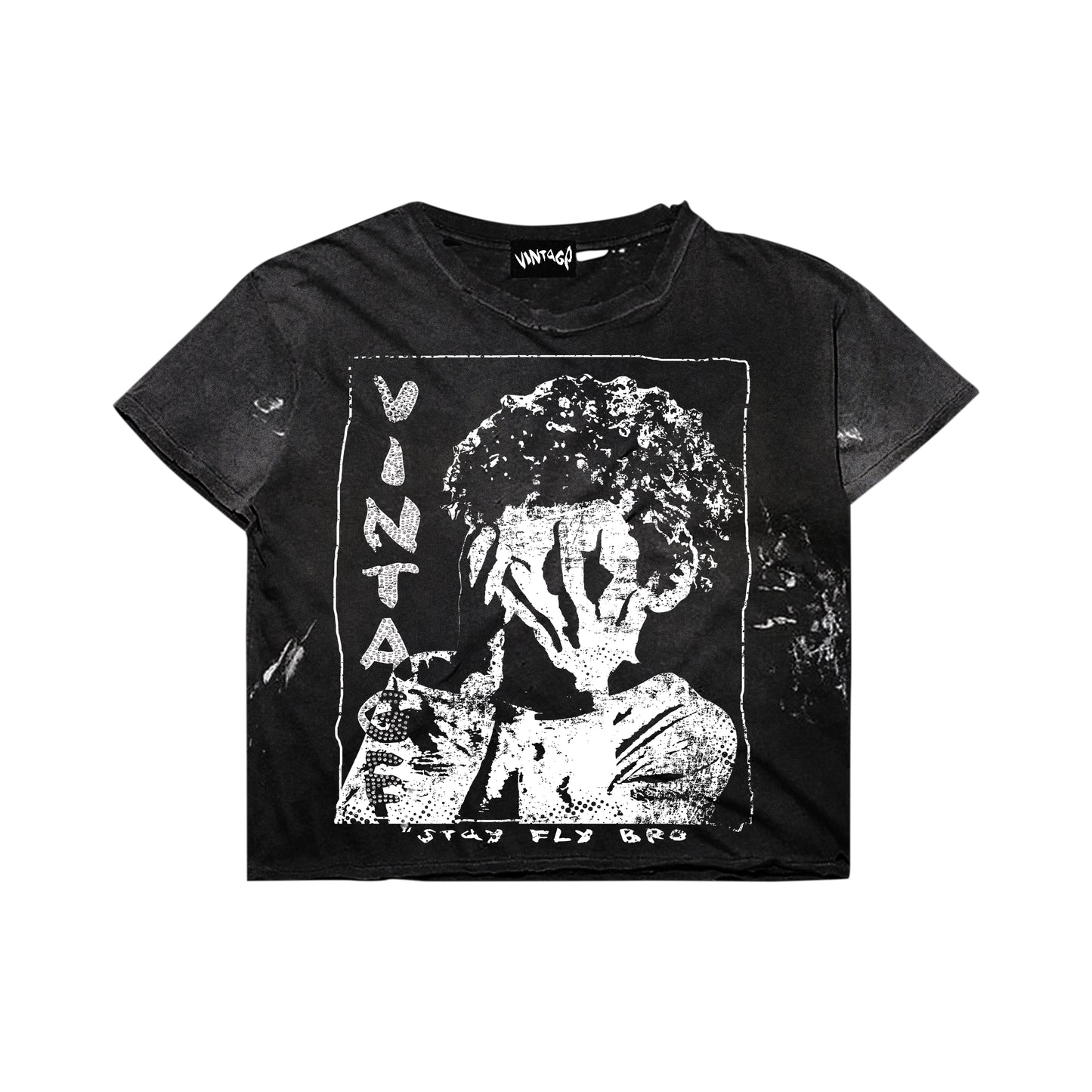 Dropping Soon Rock Vintage '' Stay fly Bro'' Tee