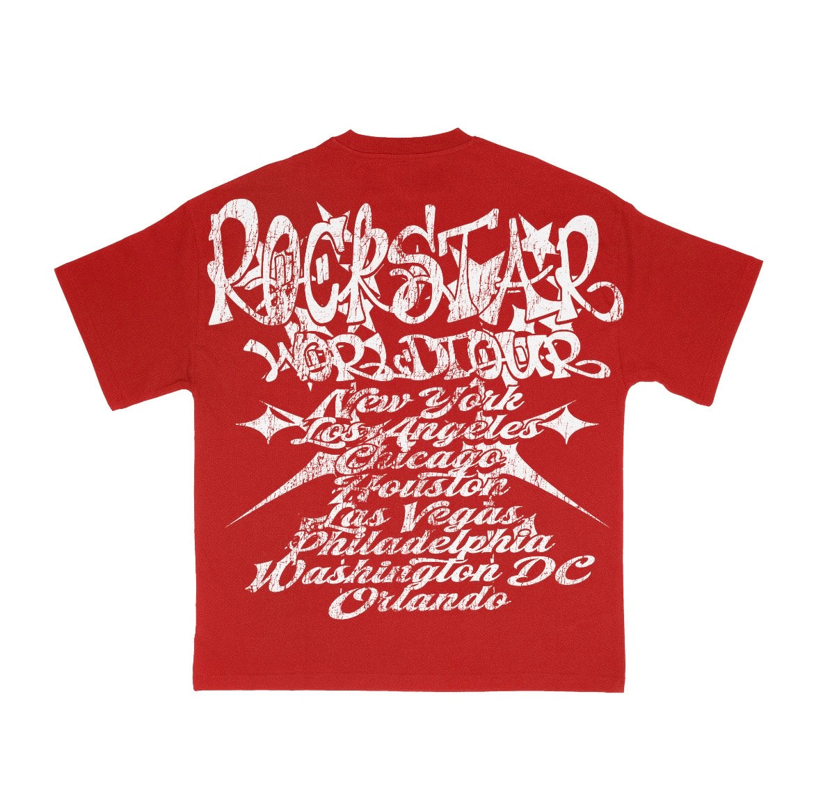 “City Of Stars” Tee. (RED)