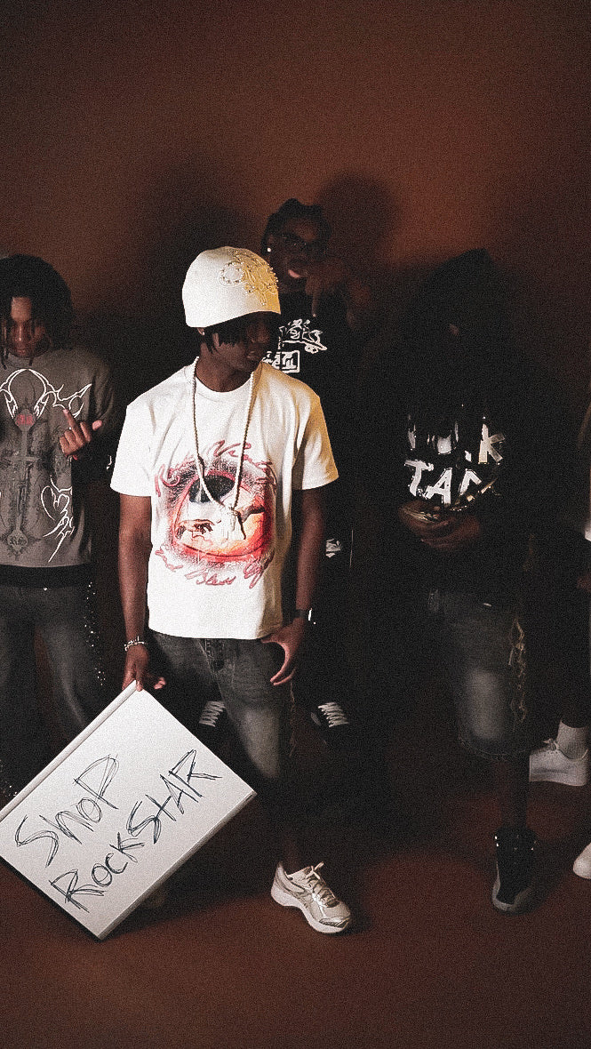 Rock Vintage " God Bless You Tee''