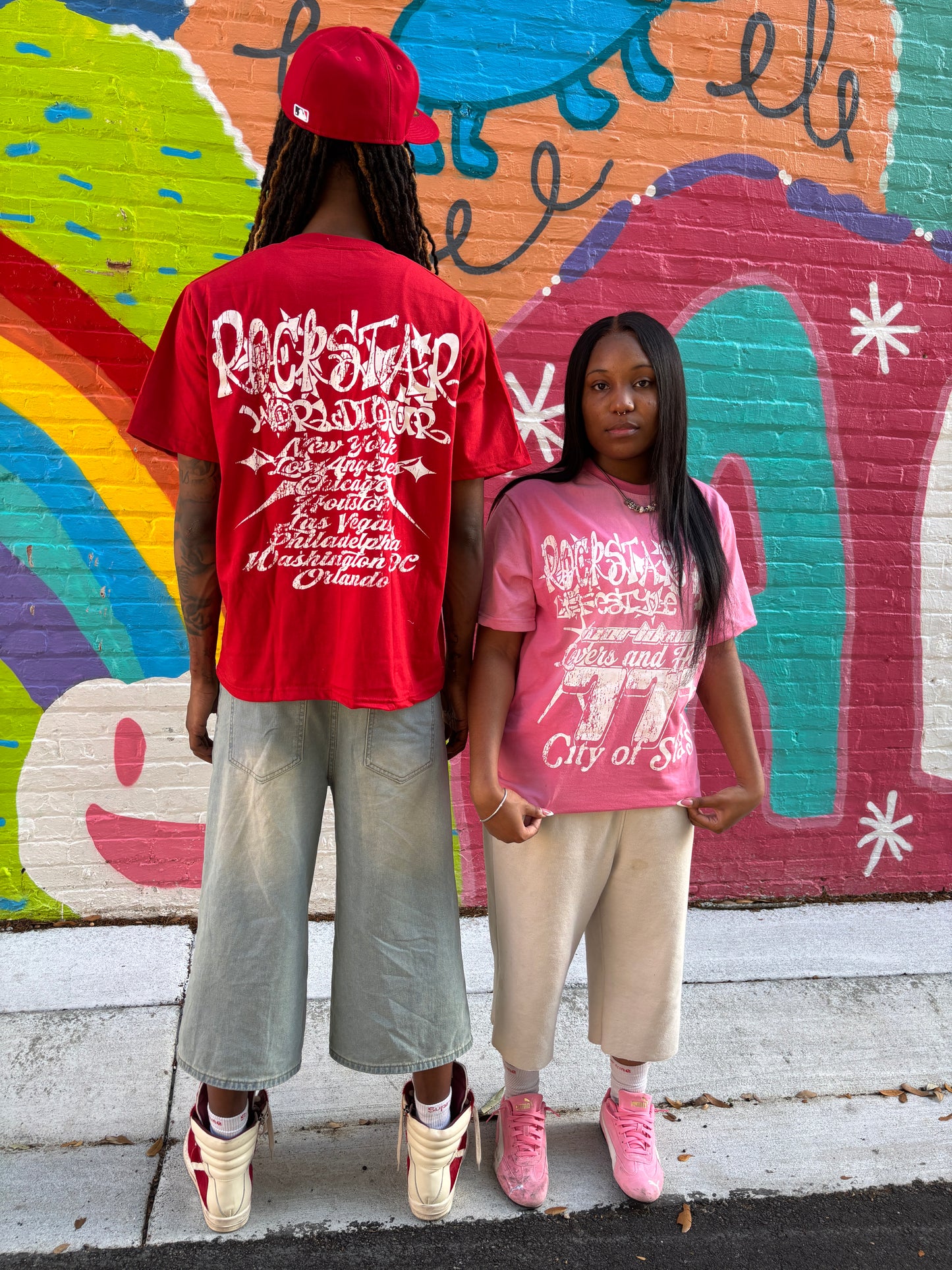 “City Of Stars” Tee. (RED)