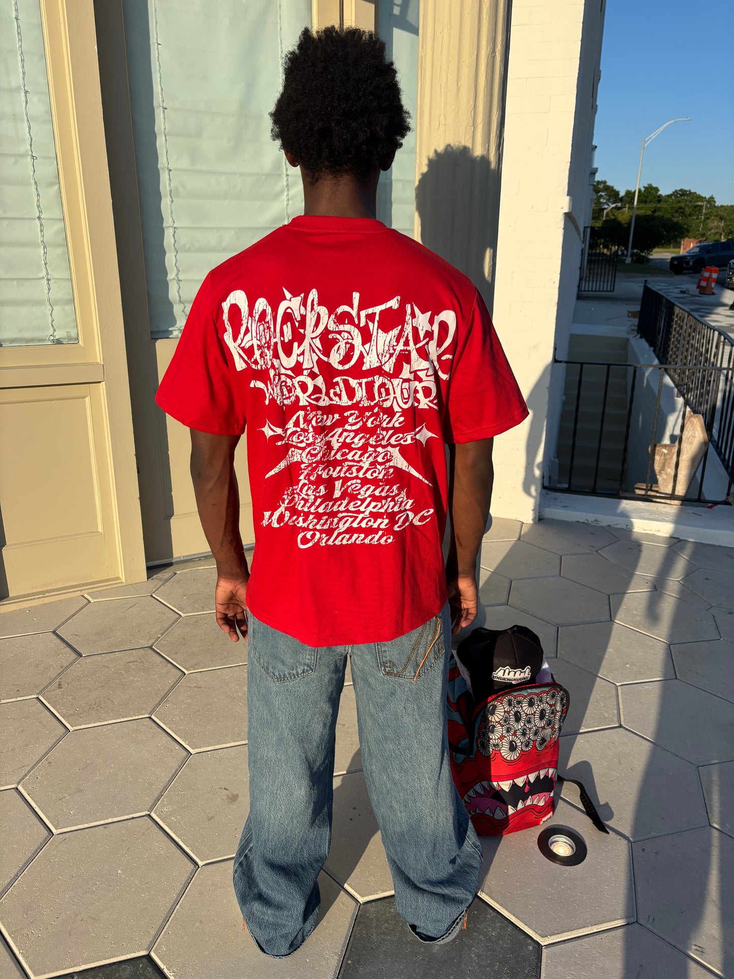 “City Of Stars” Tee. (RED)