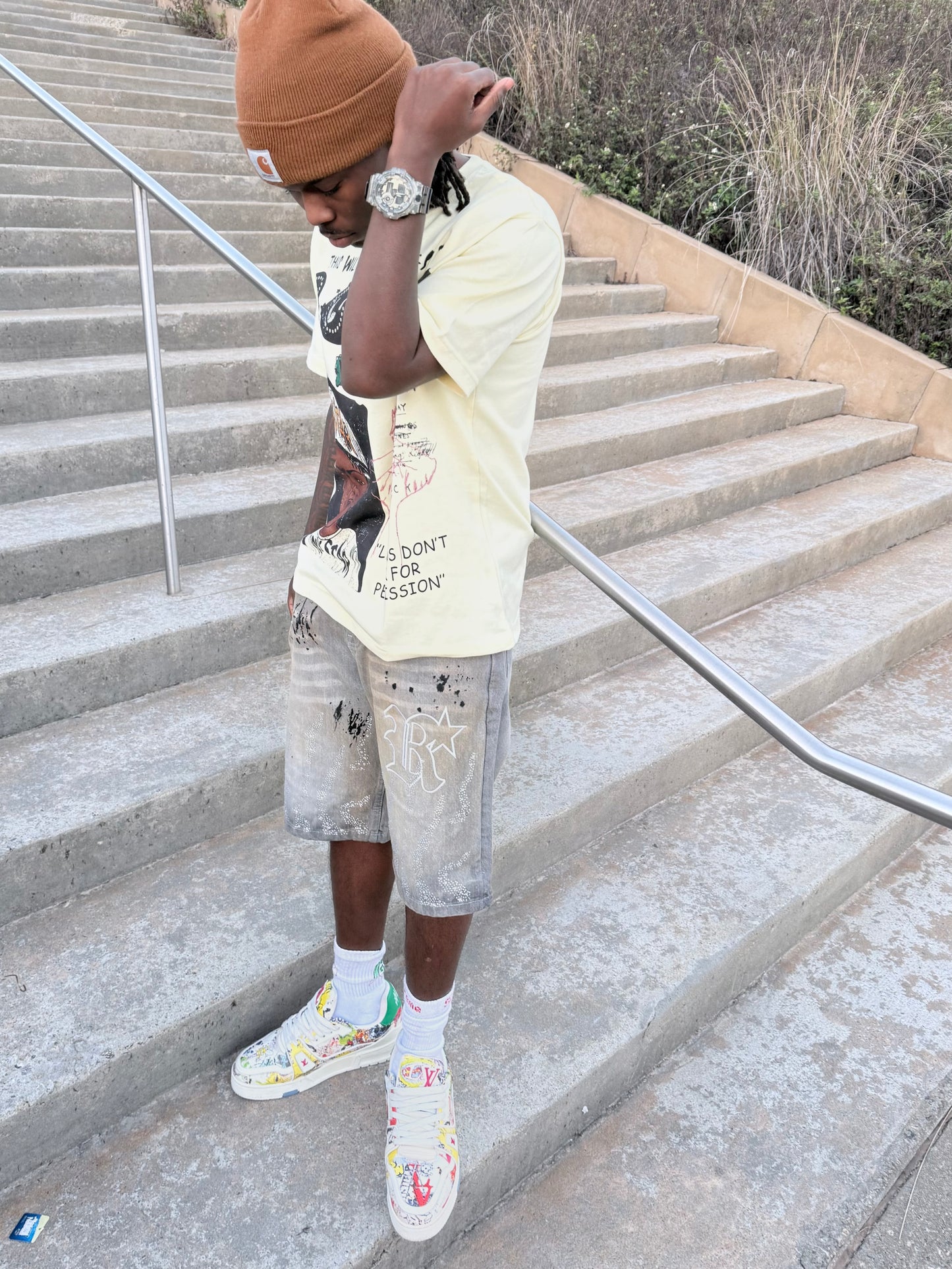 “Bless Those Who Hate You'' Shorts