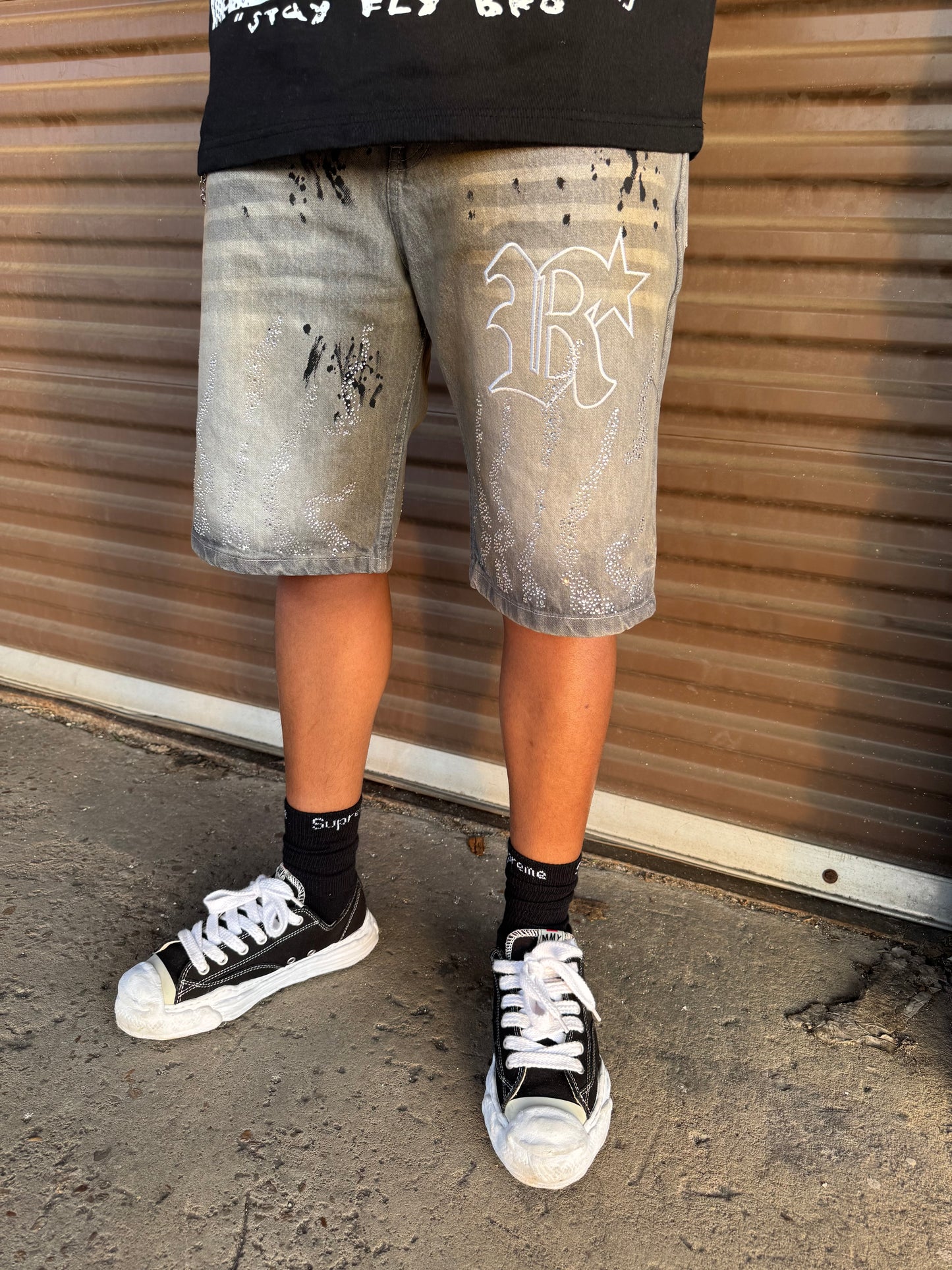 “Bless Those Who Hate You'' Shorts