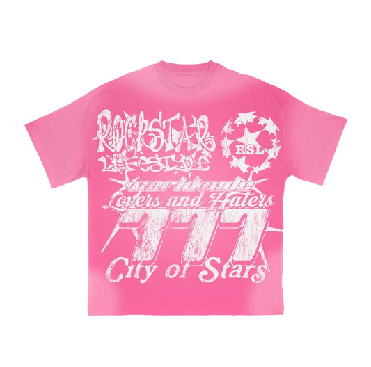“ City Of Stars”Tee (PINK)